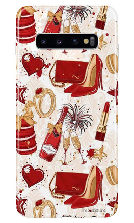 Girlish Mobile Back Case for Samsung Galaxy S10 Plus(Design - 312)