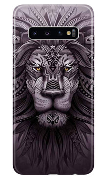 Lion Mobile Back Case for Samsung Galaxy S10  (Design - 315)