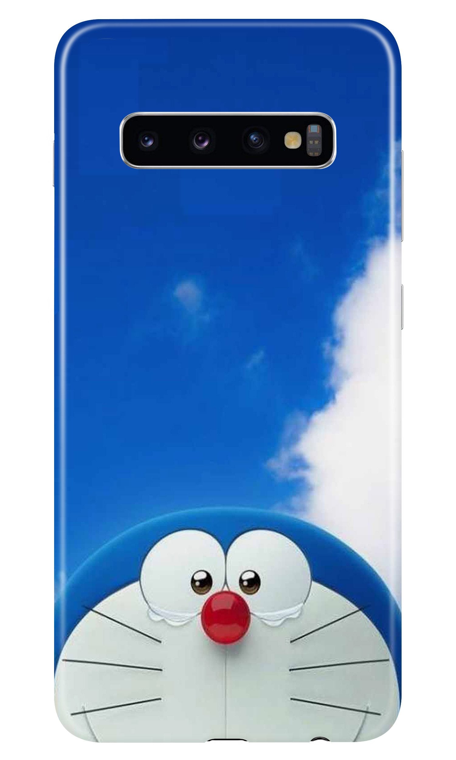 Doremon Mobile Back Case for Samsung Galaxy S10  (Design - 326)