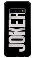Joker Mobile Back Case for Samsung Galaxy S10  (Design - 327)