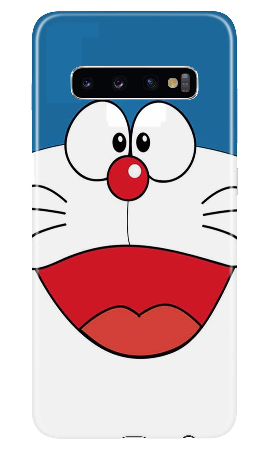 Doremon Mobile Back Case for Samsung Galaxy S10  (Design - 340)