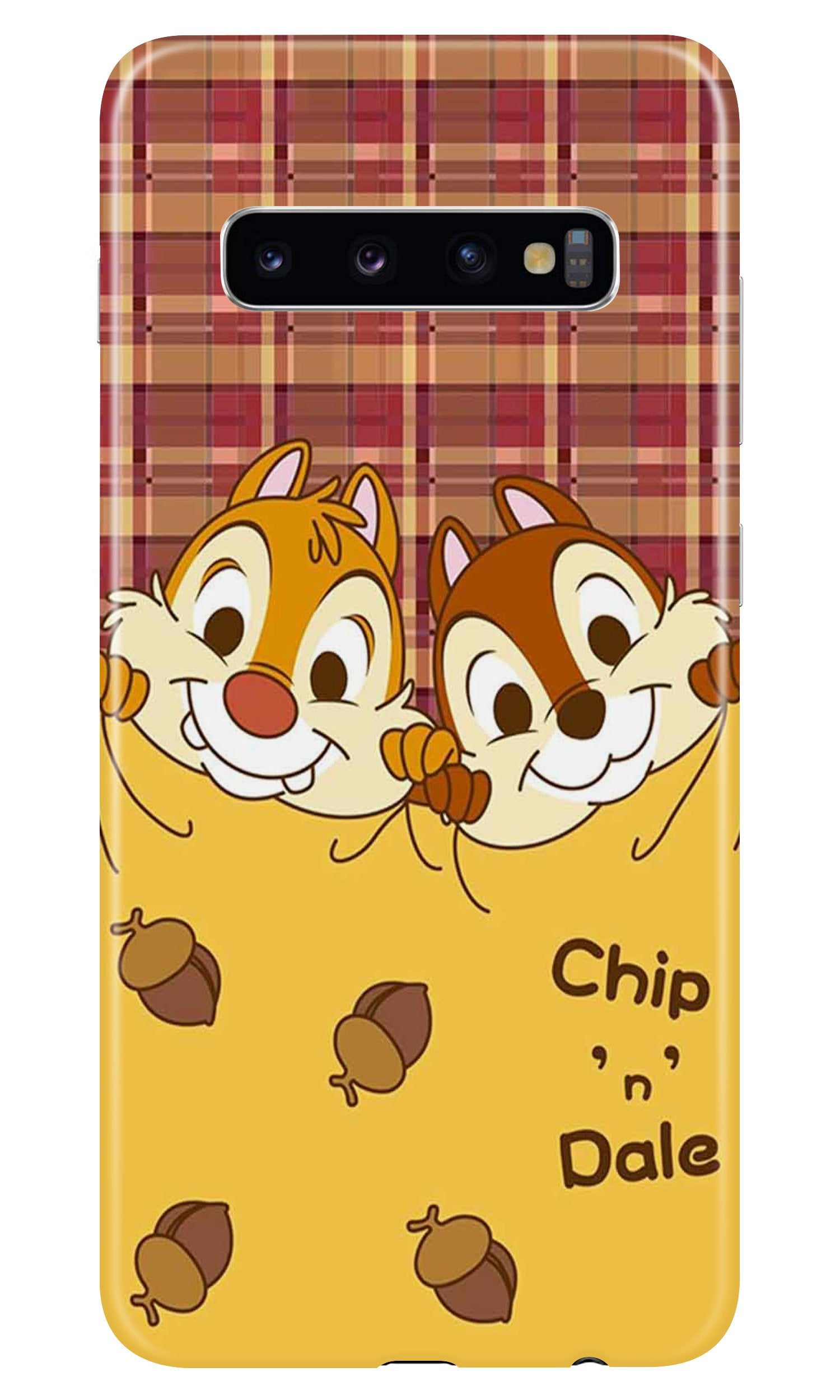 Chip n Dale Mobile Back Case for Samsung Galaxy S10  (Design - 342)