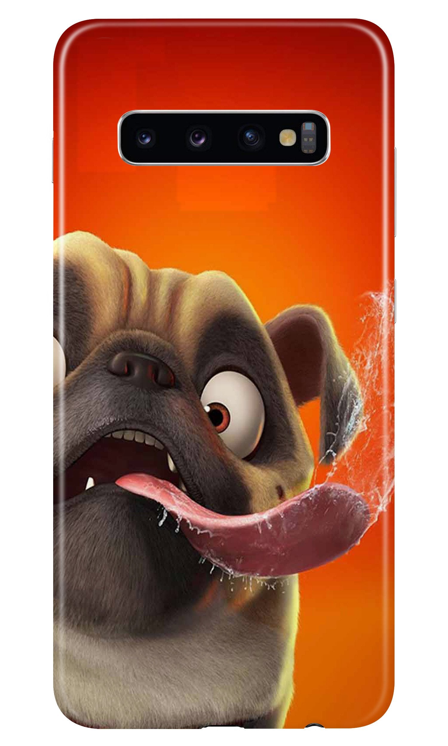 Dog Mobile Back Case for Samsung Galaxy S10 Plus  (Design - 343)