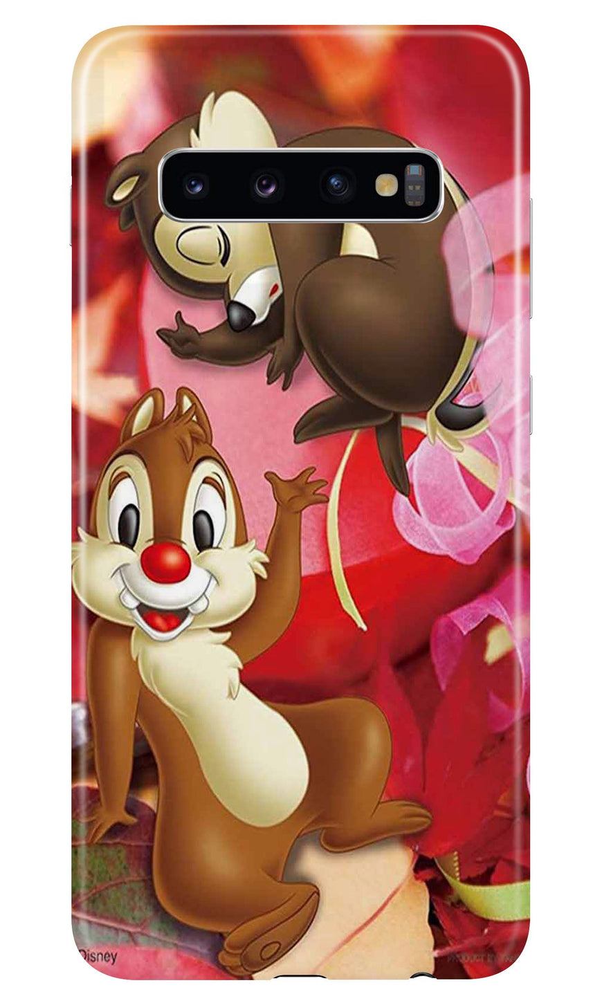 Chip n Dale Mobile Back Case for Samsung Galaxy S10  (Design - 349)