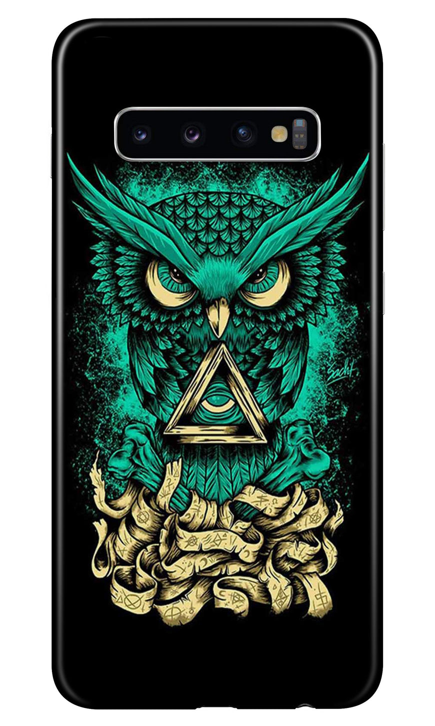 Owl Mobile Back Case for Samsung Galaxy S10 Plus  (Design - 358)