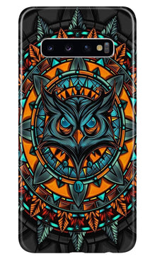 Owl Mobile Back Case for Samsung Galaxy S10 Plus  (Design - 360)