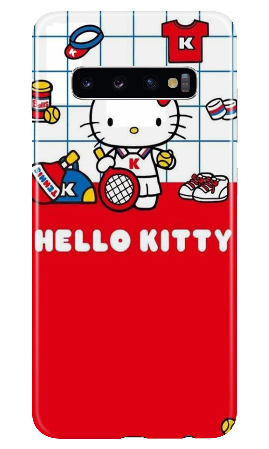 Hello Kitty Mobile Back Case for Samsung Galaxy S10 Plus  (Design - 363)