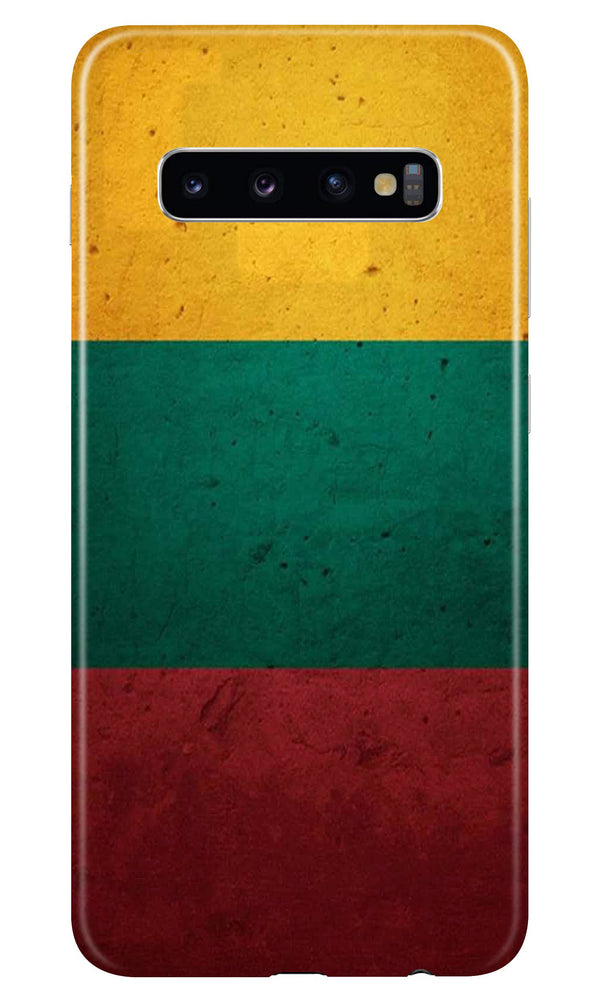 Color Pattern Mobile Back Case for Samsung Galaxy S10  (Design - 374)
