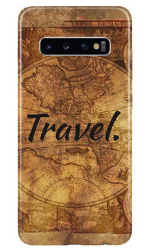 Travel Mobile Back Case for Samsung Galaxy S10  (Design - 375)