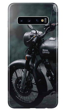 Royal Enfield Mobile Back Case for Samsung Galaxy S10  (Design - 380)