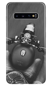 Royal Enfield Mobile Back Case for Samsung Galaxy S10  (Design - 382)