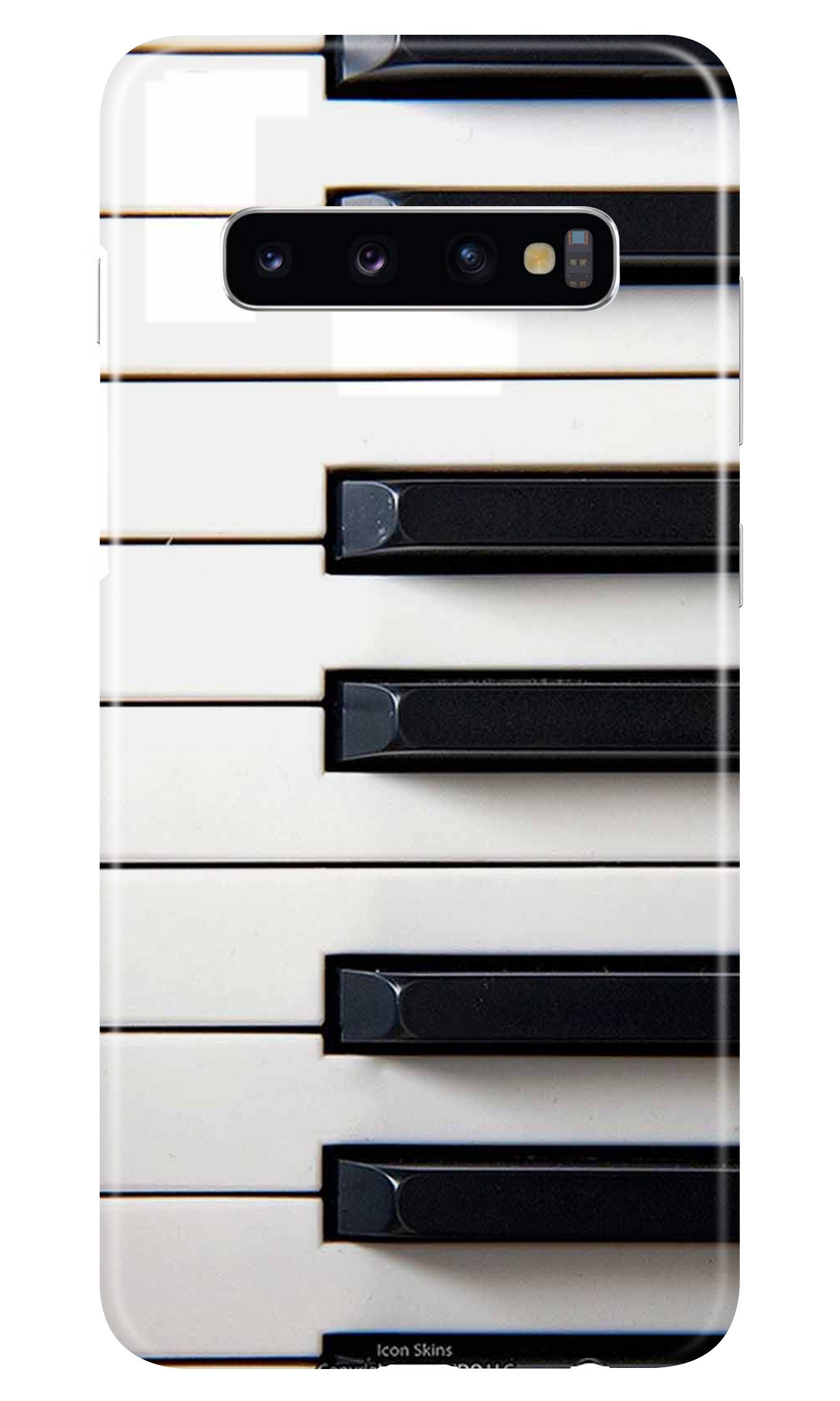 Piano Mobile Back Case for Samsung Galaxy S10  (Design - 387)
