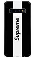 Supreme Mobile Back Case for Samsung Galaxy S10  (Design - 388)