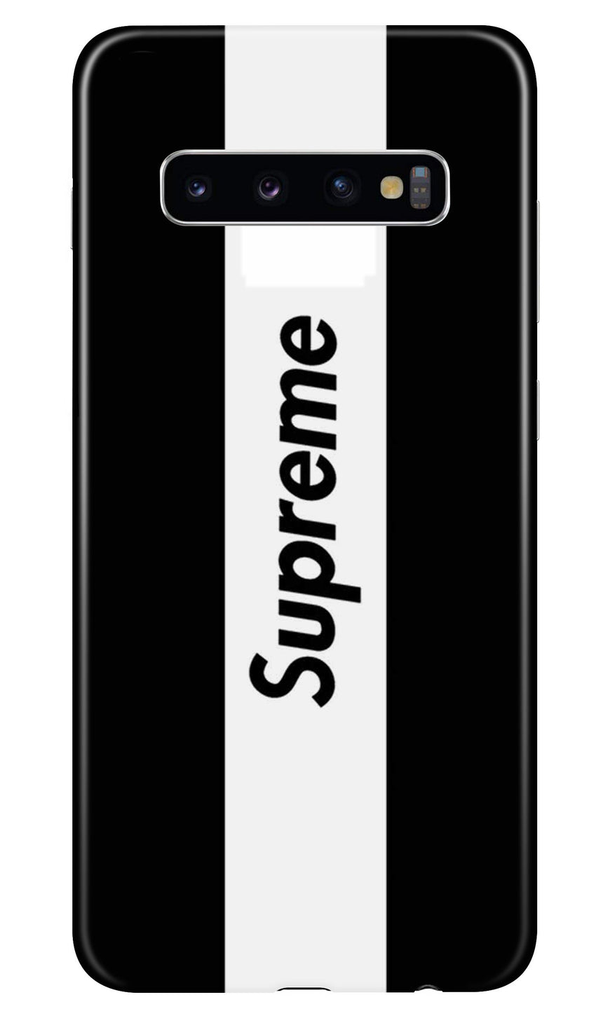 Supreme Mobile Back Case for Samsung Galaxy S10 Plus  (Design - 388)