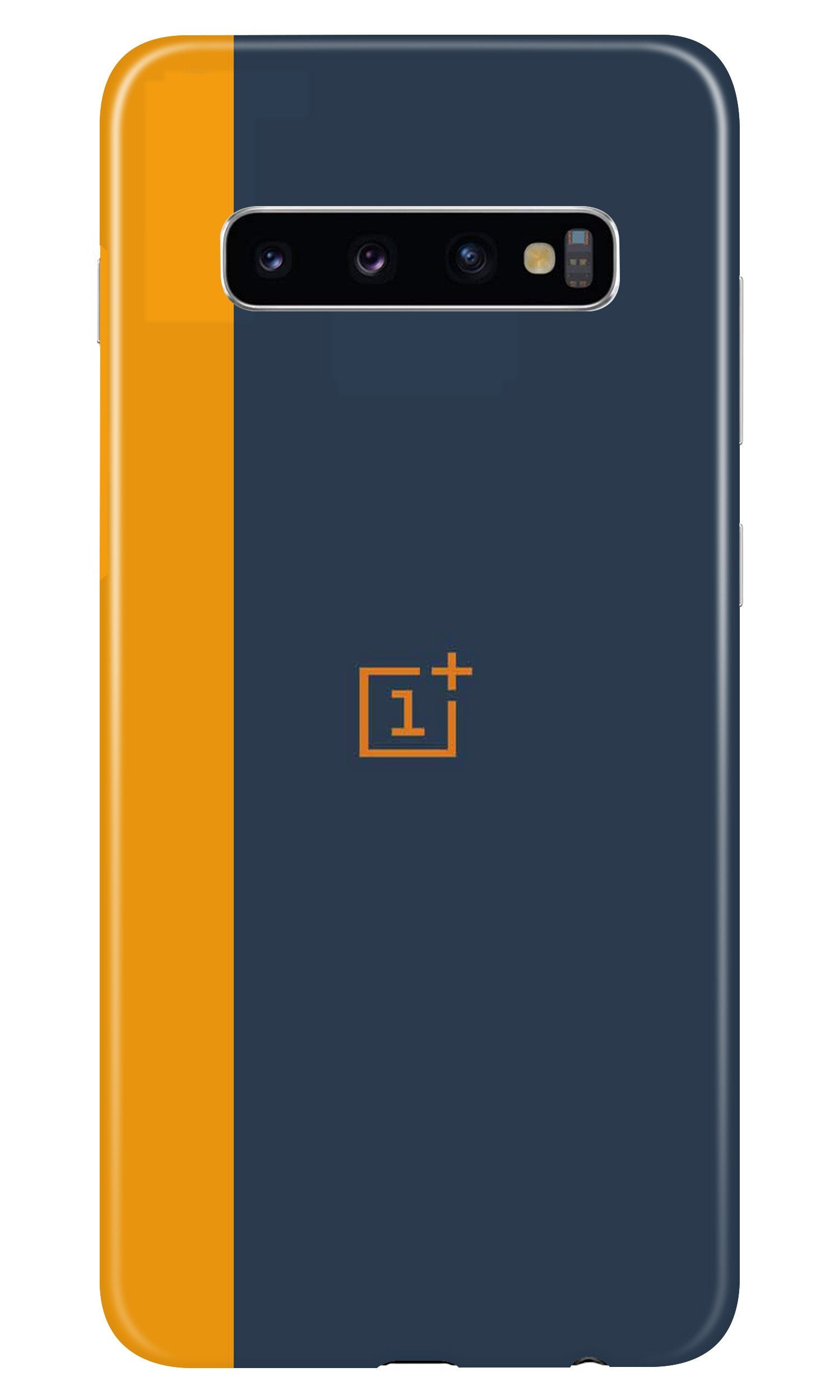 Oneplus Logo Mobile Back Case for Samsung Galaxy S10  (Design - 395)