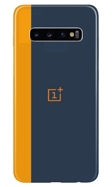Oneplus Logo Mobile Back Case for Samsung Galaxy S10 Plus  (Design - 395)