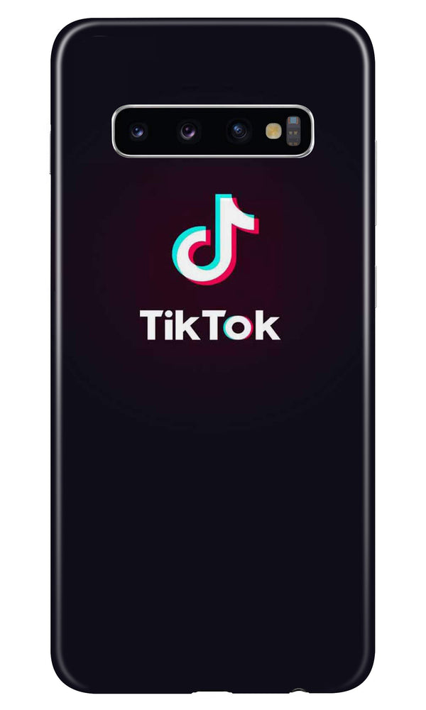Tiktok Mobile Back Case for Samsung Galaxy S10 Plus  (Design - 396)