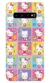 Kitty Mobile Back Case for Samsung Galaxy S10  (Design - 400)