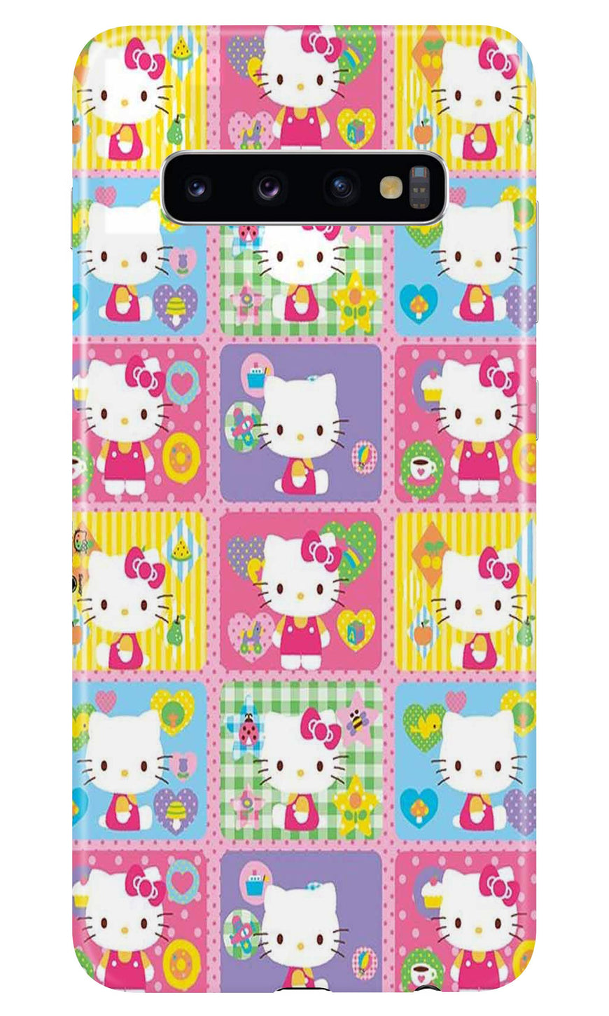 Kitty Mobile Back Case for Samsung Galaxy S10  (Design - 400)