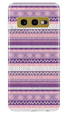 Zigzag line pattern3 Mobile Back Case for Samsung Galaxy S10E (Design - 11)
