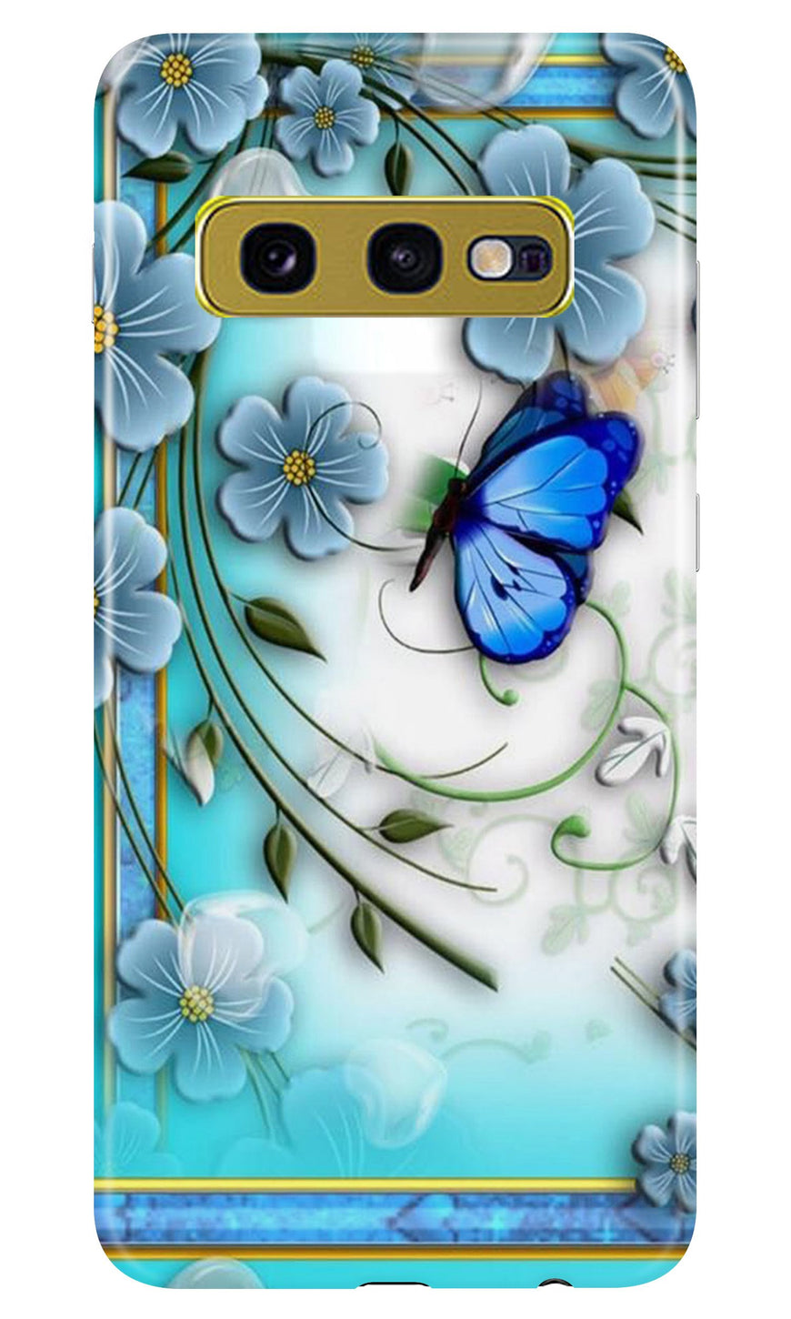 Blue Butterfly Case for Samsung Galaxy S10E