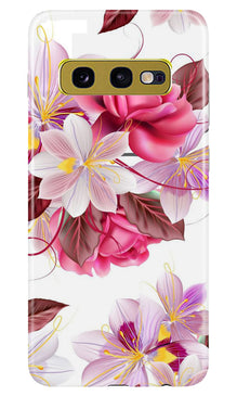 Beautiful flowers Mobile Back Case for Samsung Galaxy S10E (Design - 23)