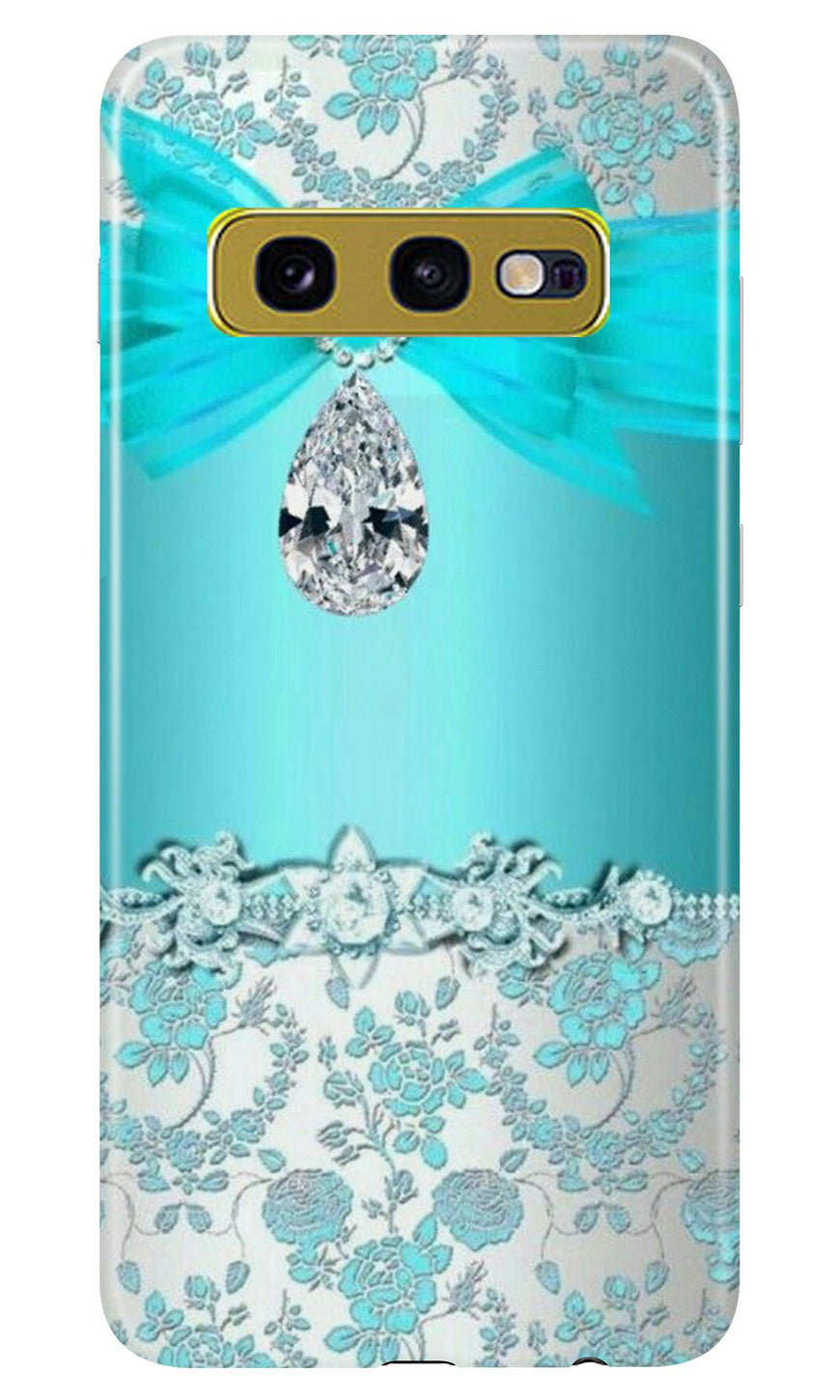 Shinny Blue Background Case for Samsung Galaxy S10E