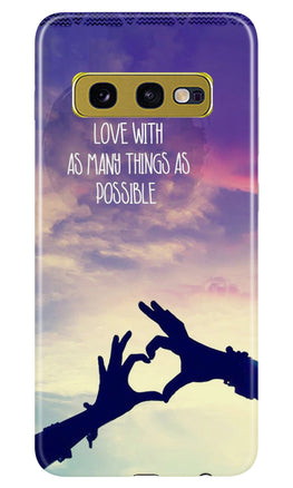 Fall in love Case for Samsung Galaxy S10E