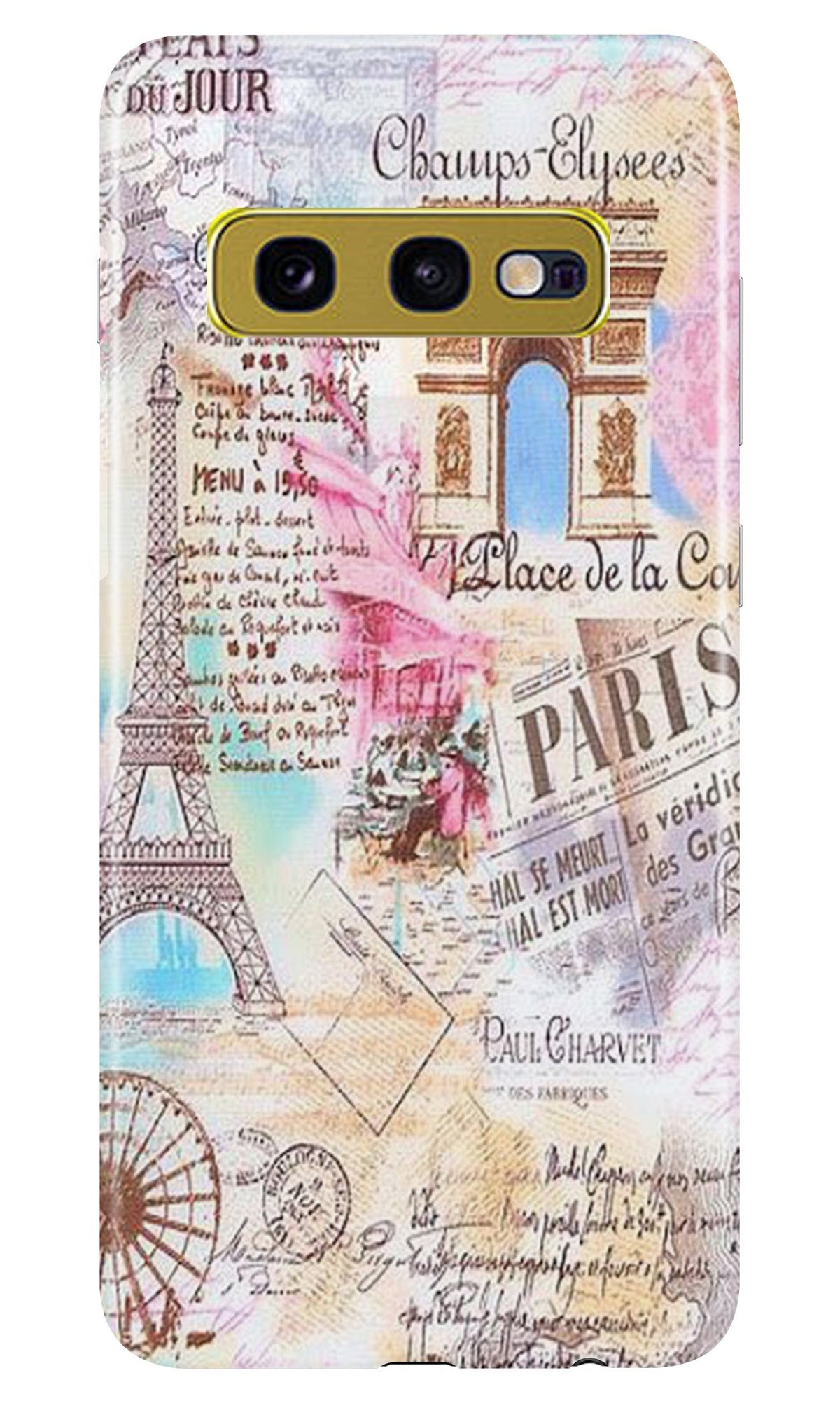 Paris Eiftel Tower Case for Samsung Galaxy S10E