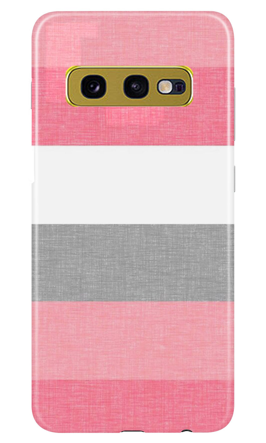 Pink white pattern Case for Samsung Galaxy S10E