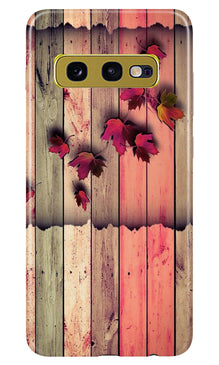 Wooden look2 Mobile Back Case for Samsung Galaxy S10E (Design - 56)