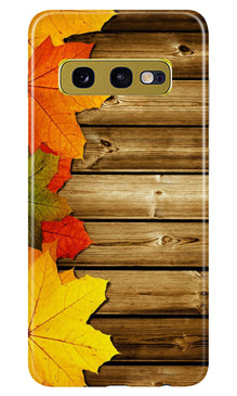 Wooden look3 Mobile Back Case for Samsung Galaxy S10E (Design - 61)