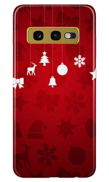 Christmas Mobile Back Case for Samsung Galaxy S10E (Design - 78)