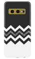 Black white Pattern2Case for Samsung Galaxy S10E