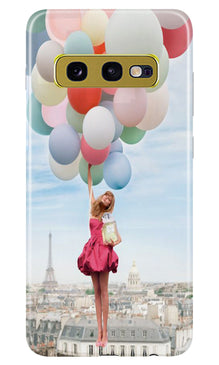 Girl with Baloon Mobile Back Case for Samsung Galaxy S10E (Design - 84)
