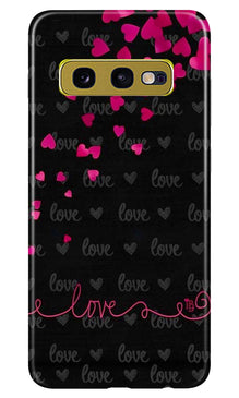 Love in Air Mobile Back Case for Samsung Galaxy S10E (Design - 89)