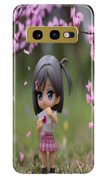 Cute Girl Mobile Back Case for Samsung Galaxy S10E (Design - 92)