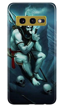 Lord Shiva Mahakal2 Mobile Back Case for Samsung Galaxy S10E (Design - 98)
