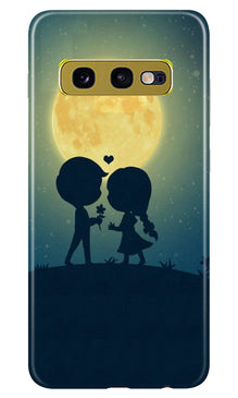 Love Couple Mobile Back Case for Samsung Galaxy S10E  (Design - 109)