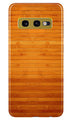 Wooden Look Case for Samsung Galaxy S10E  (Design - 111)