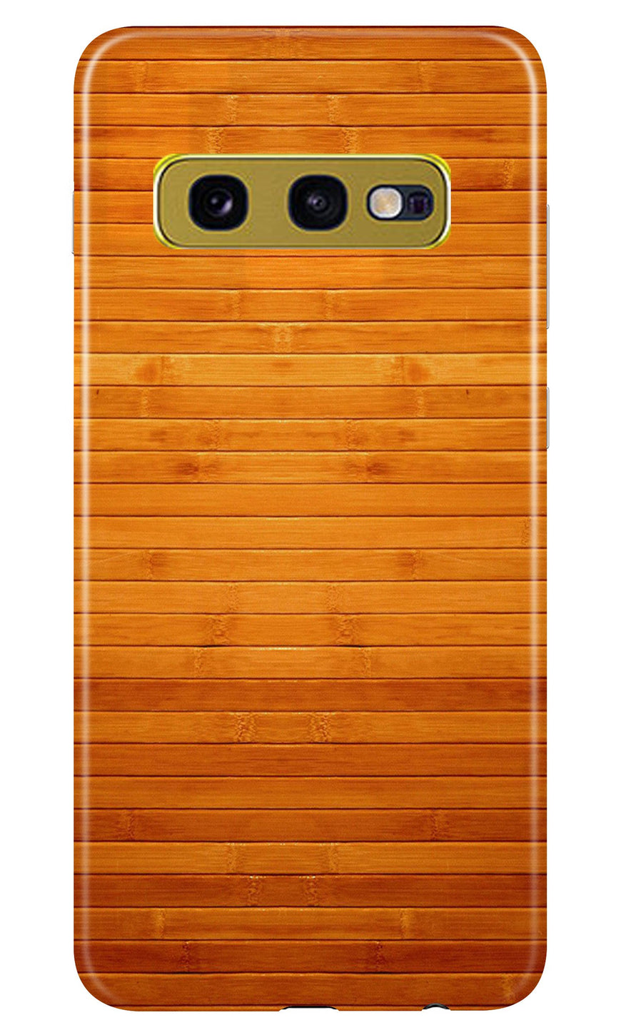 Wooden Look Case for Samsung Galaxy S10E  (Design - 111)