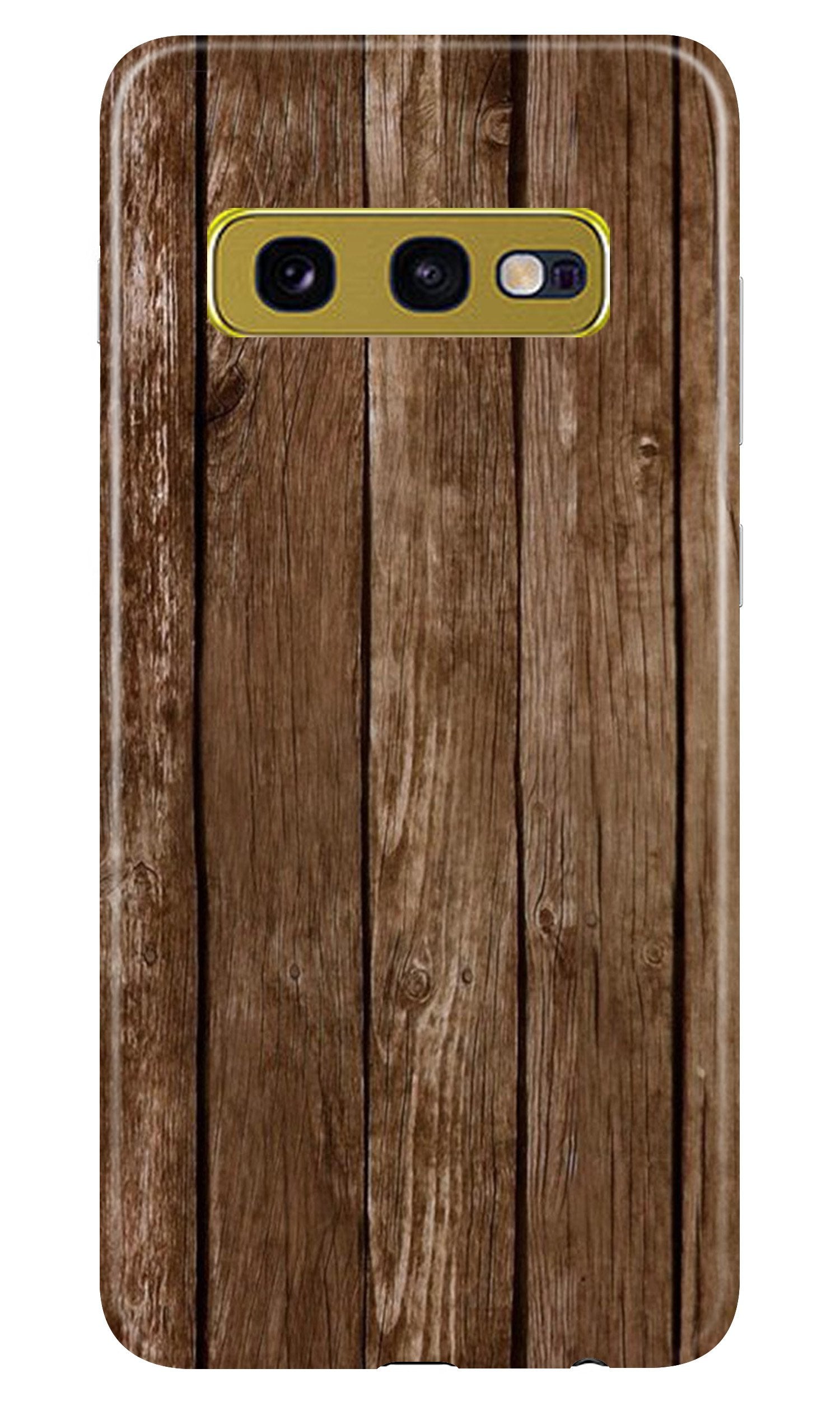 Wooden Look Case for Samsung Galaxy S10E(Design - 112)