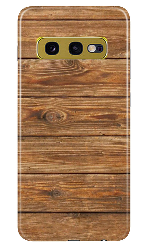 Wooden Look Case for Samsung Galaxy S10E  (Design - 113)