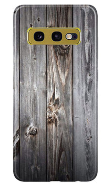 Wooden Look Mobile Back Case for Samsung Galaxy S10E  (Design - 114)