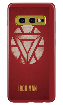 Iron Man Superhero Mobile Back Case for Samsung Galaxy S10E  (Design - 115)