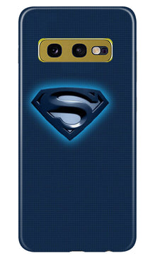 Superman Superhero Mobile Back Case for Samsung Galaxy S10E  (Design - 117)