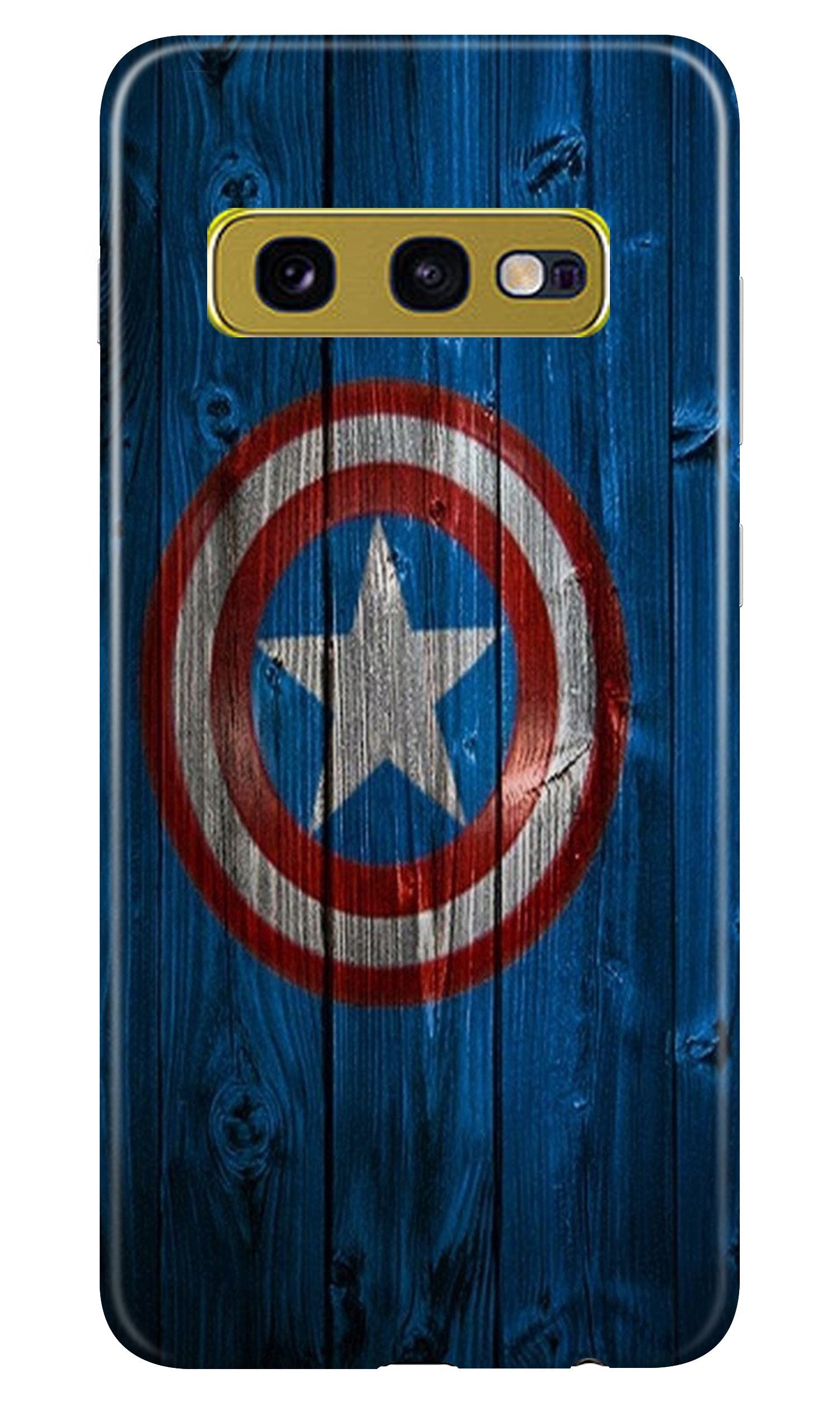Captain America Superhero Case for Samsung Galaxy S10E(Design - 118)