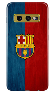 FCB Football Mobile Back Case for Samsung Galaxy S10E  (Design - 123)