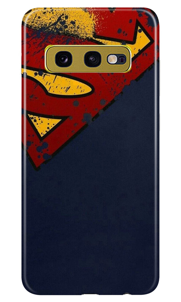 Superman Superhero Case for Samsung Galaxy S10E  (Design - 125)
