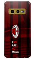 AC Milan Case for Samsung Galaxy S10E  (Design - 155)